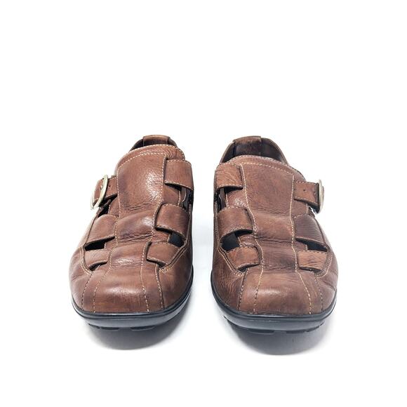 Cole Haan Shoes Mens 10 Fisherman Dress Casual Leather Comfort Brown Sandals main image 4